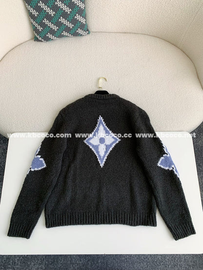 「#3832」Louis Vuitton ski sweater with wool inlay