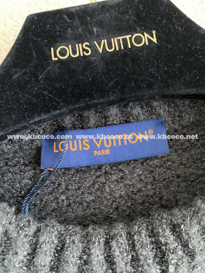 「#3832」Louis Vuitton ski sweater with wool inlay