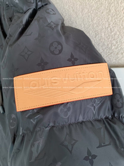 「#3961」LOUIS VUITTON Skiing Series FW24 Printed Hooded Cotton-Padded Jacket
