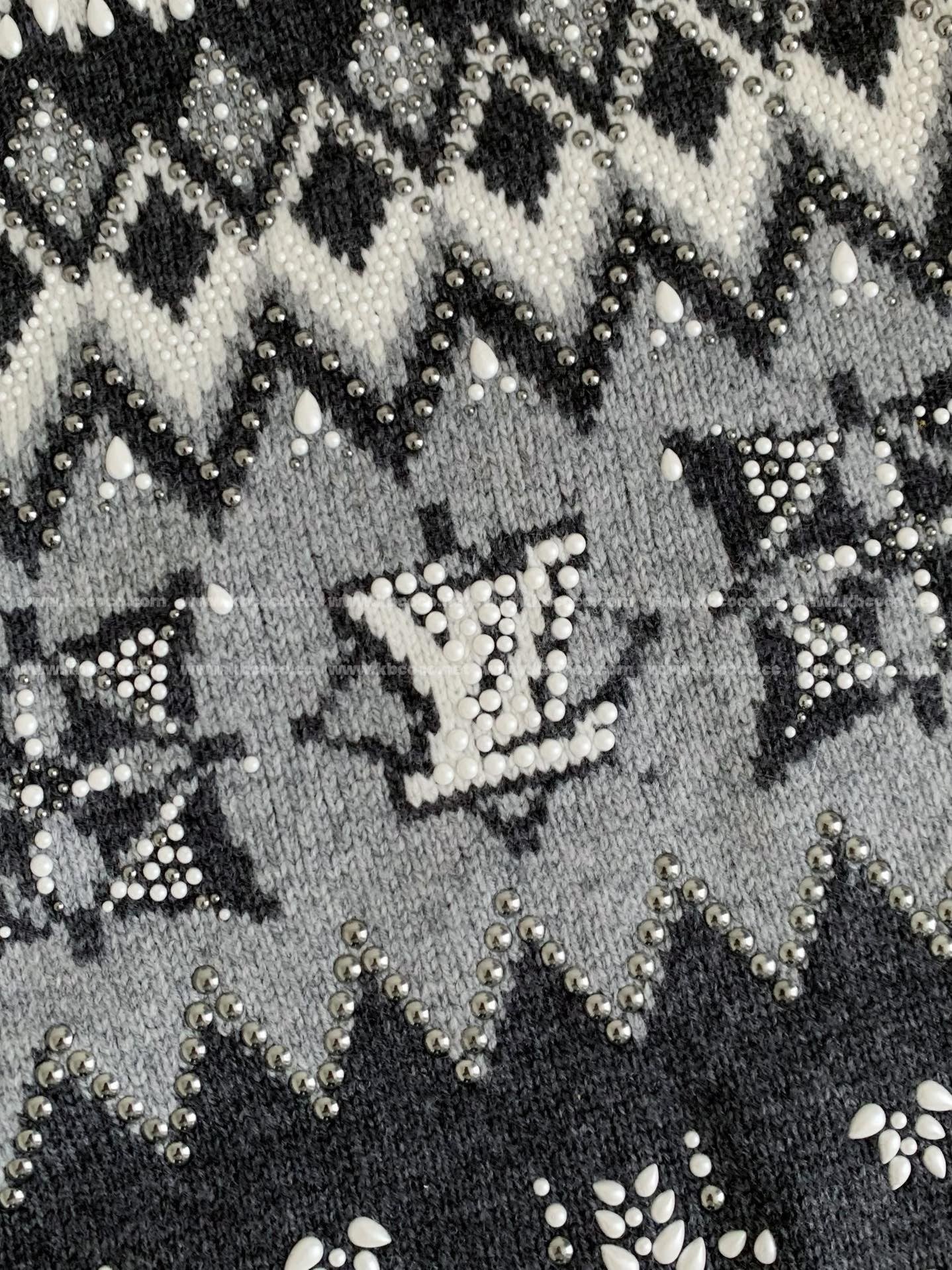 Pull col rond Louis Vuitton Ski Collection AH24, n° 3969