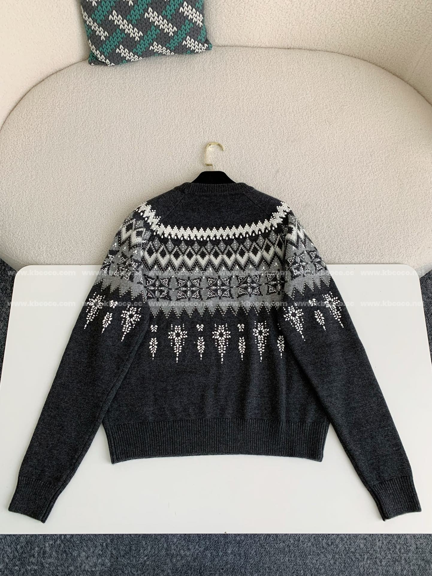 Pull col rond Louis Vuitton Ski Collection AH24, n° 3969