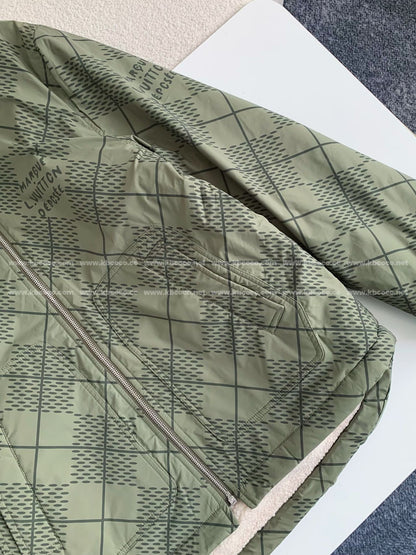 「#3974」Louis Vuitton SS25 Pre-Spring collection, Logo letter stripe jacket