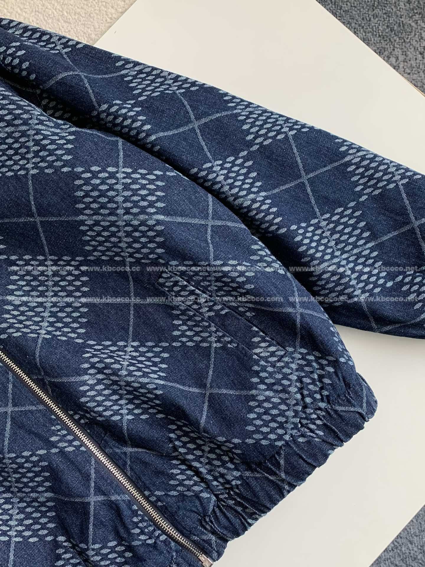 「#3979」Louis Vuitton SS25 Pre-Spring collection, Logo letter stripe jacket