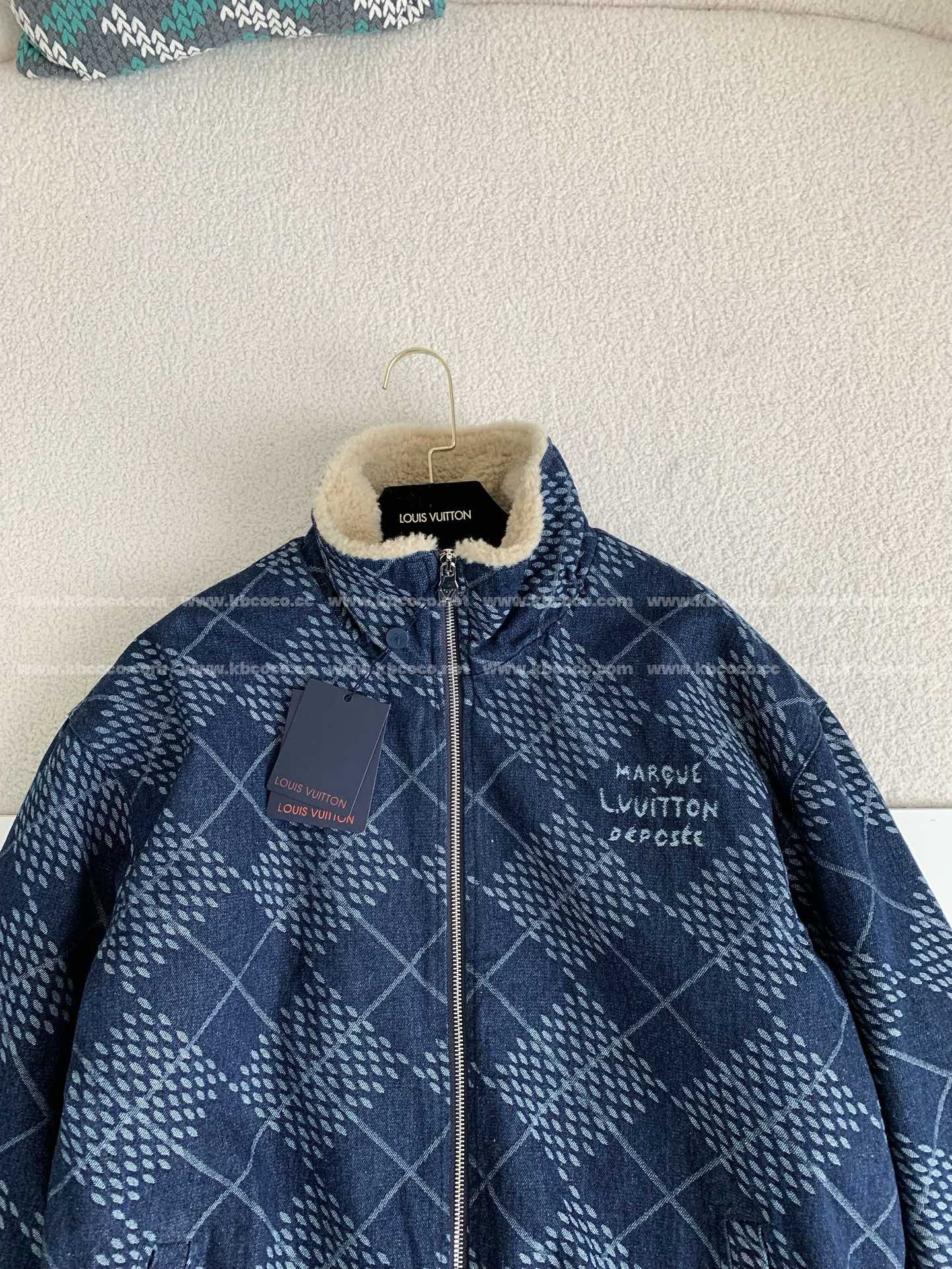 「#3979」Louis Vuitton SS25 Pre-Spring collection, Logo letter stripe jacket