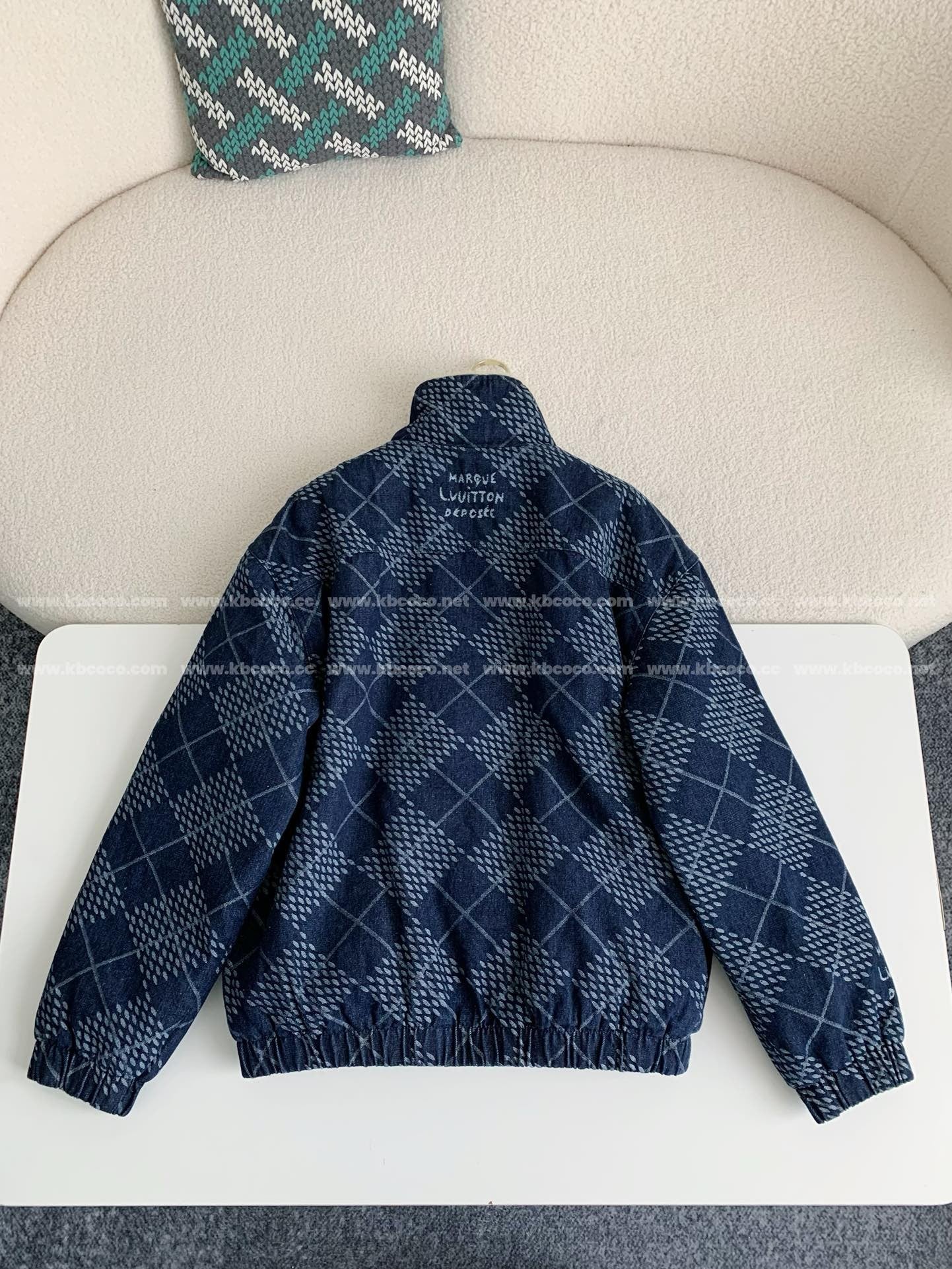 「#3979」Louis Vuitton SS25 Pre-Spring collection, Logo letter stripe jacket