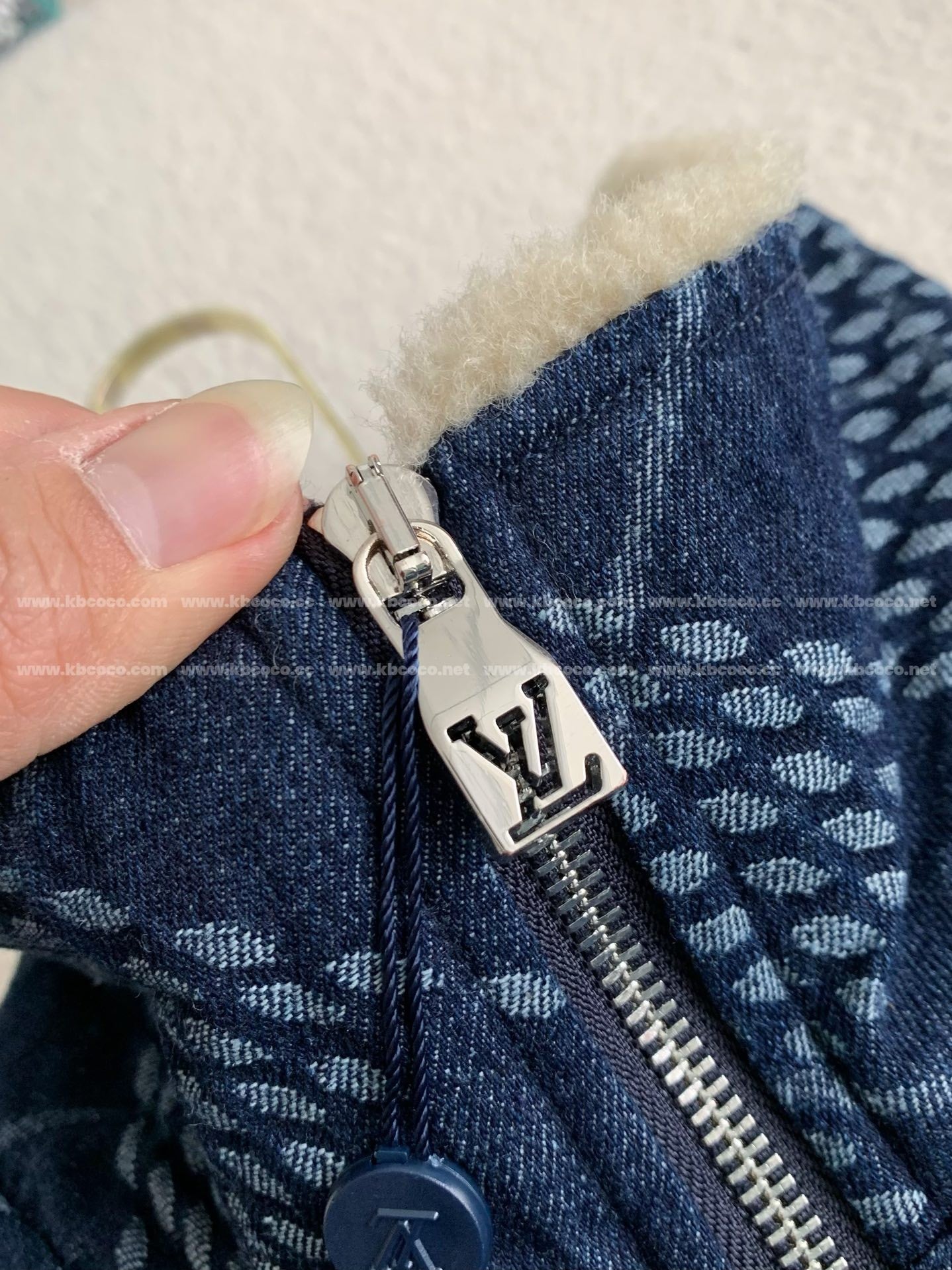 「#3979」Louis Vuitton SS25 Pre-Spring collection, Logo letter stripe jacket