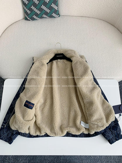 「#3979」Louis Vuitton SS25 Pre-Spring collection, Logo letter stripe jacket