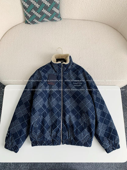 「#3979」Louis Vuitton SS25 Pre-Spring collection, Logo letter stripe jacket