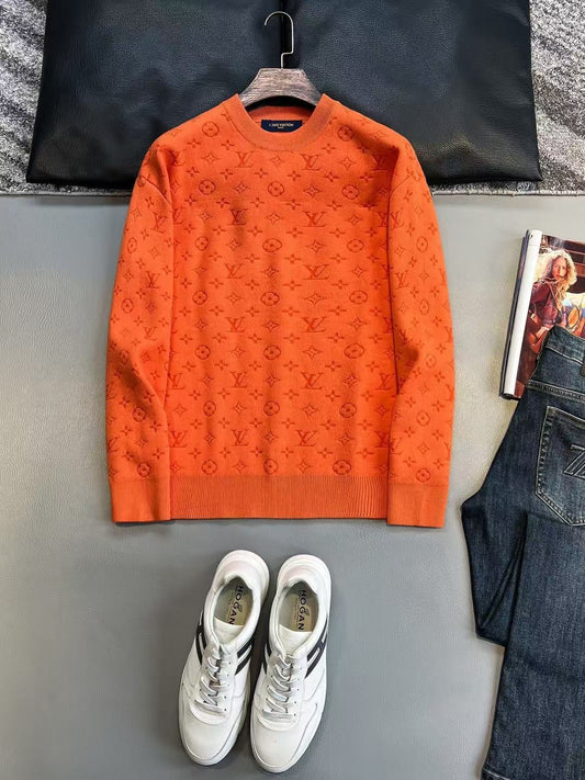 「#4117」Louis Vuitton 24 Fall/Winter Crew Neck Sweater