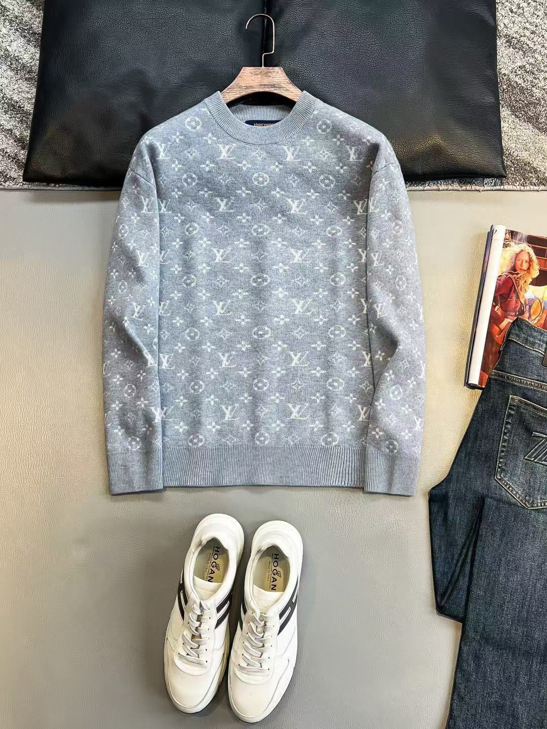 Pull ras du cou Louis Vuitton Automne/Hiver 2024 « #4117 »