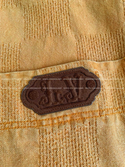 Veste décontractée à col rond et boutonnage simple Louis Vuitton FW24 « #4152 »