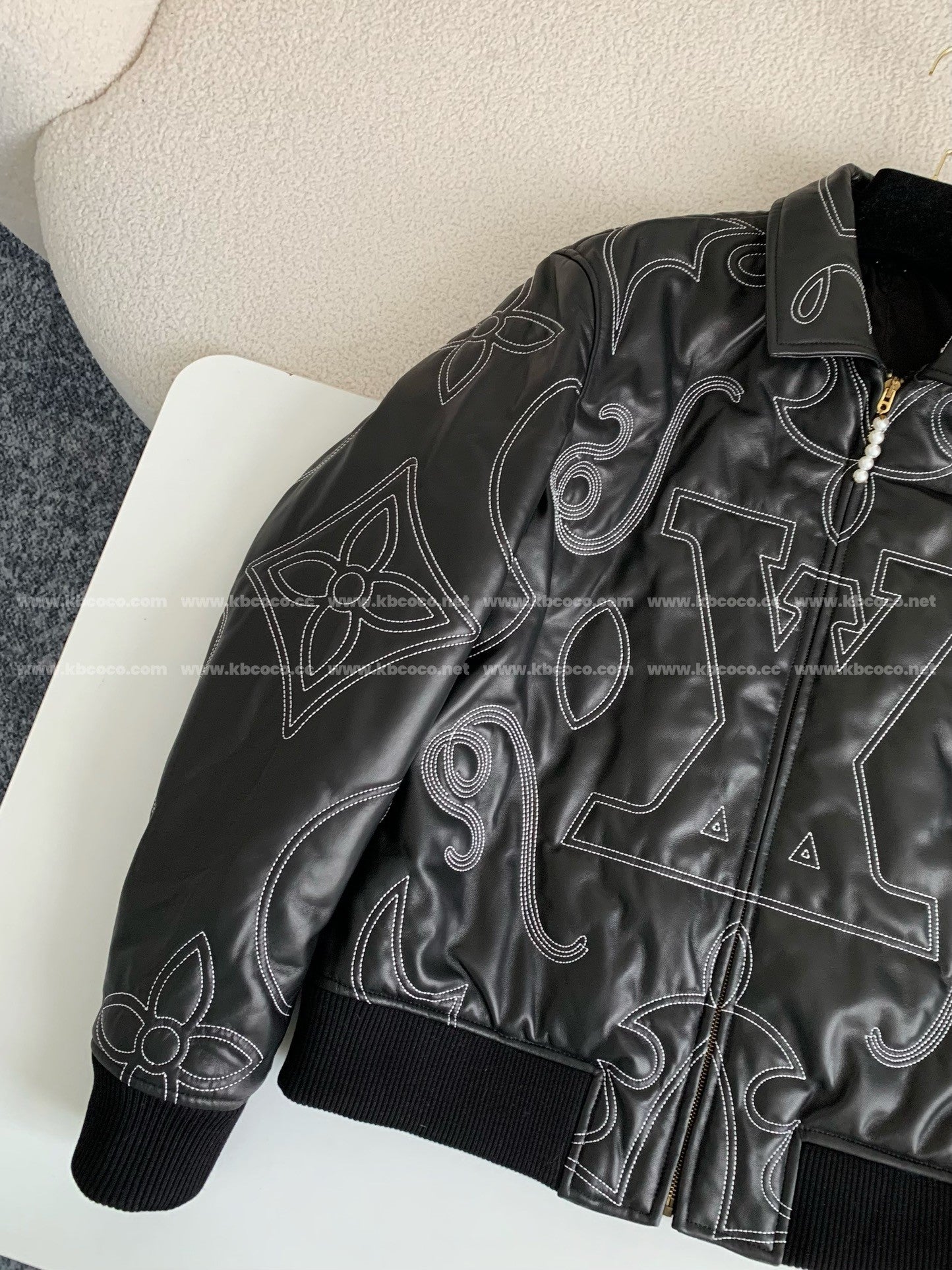 「#3715」Louis Vuitton Lamb Skin Jacket