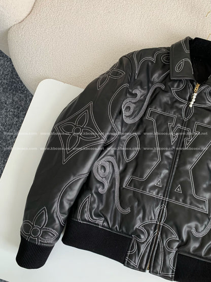 「#3715」Louis Vuitton Lamb Skin Jacket