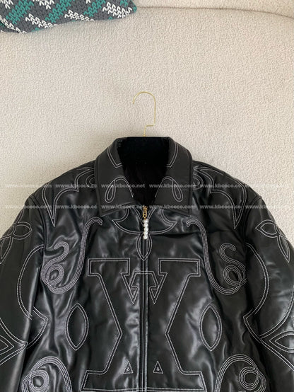 「#3715」Louis Vuitton Lamb Skin Jacket
