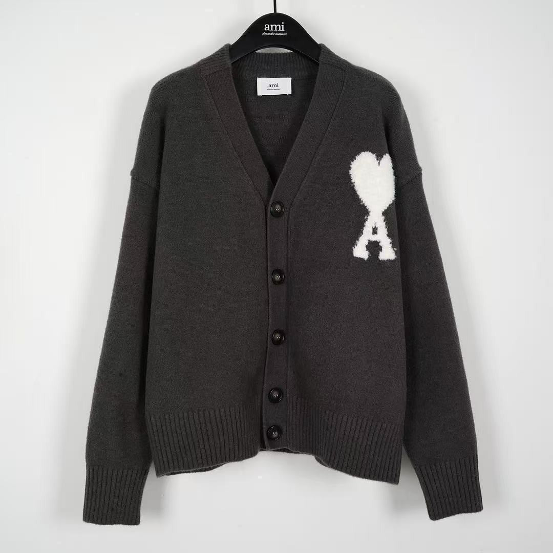 「#4231」Ami24 Alpaca Cardigan Sweater