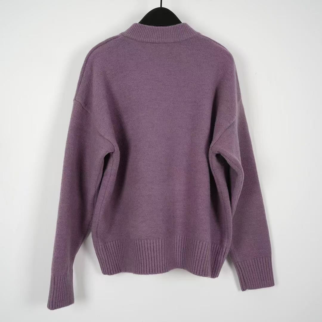 「#4231」Ami24 Alpaca Cardigan Sweater