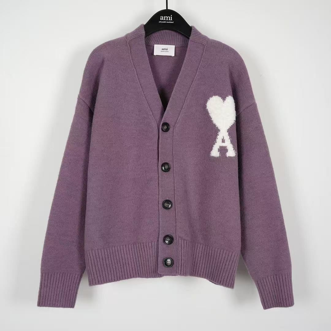「#4231」Ami24 Alpaca Cardigan Sweater