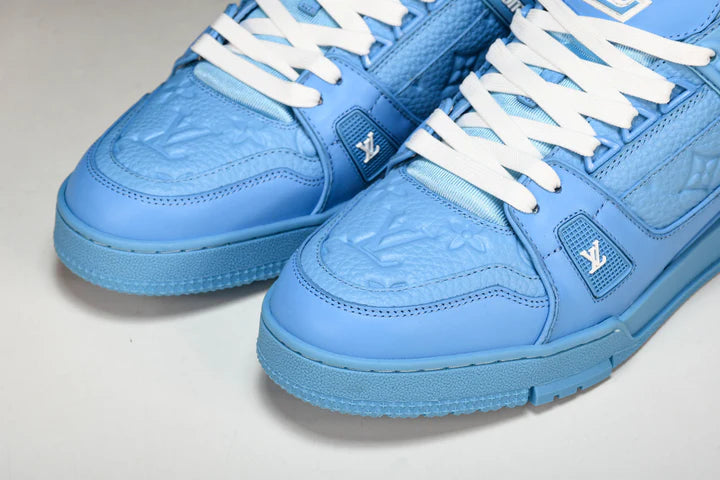 Louis Vuittоп Trainer Low 'Blue Embossed'