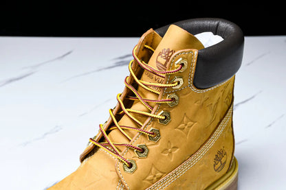 Louis Vuittоп x Timberland 6 Inch Ankle Boot 'Wheat Monogram'