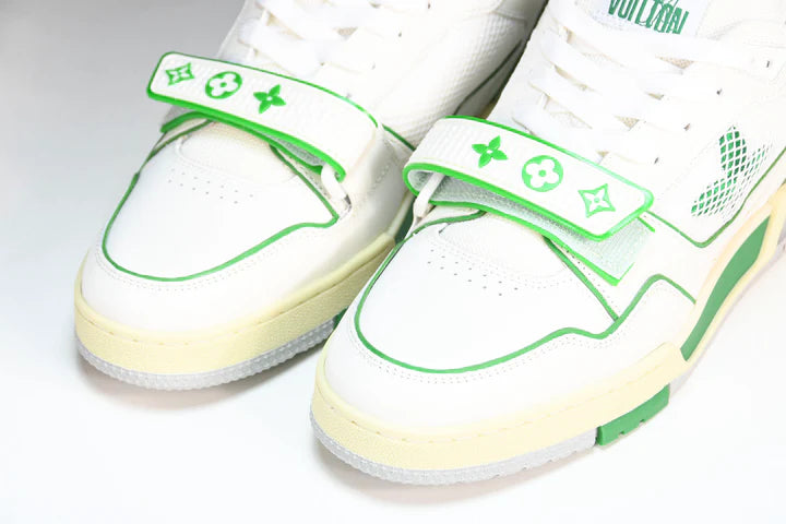 Louis Vuittоп Trainer Low Velcro Strap 'Green Mesh'