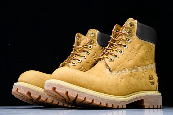 Louis Vuittоп x Timberland 6 Inch Ankle Boot 'Wheat Monogram'