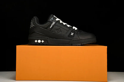 Louis Vuittоп Trainer Low 'Black Embossed'