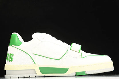 Louis Vuittоп Trainer Low Velcro Strap 'Green Mesh'