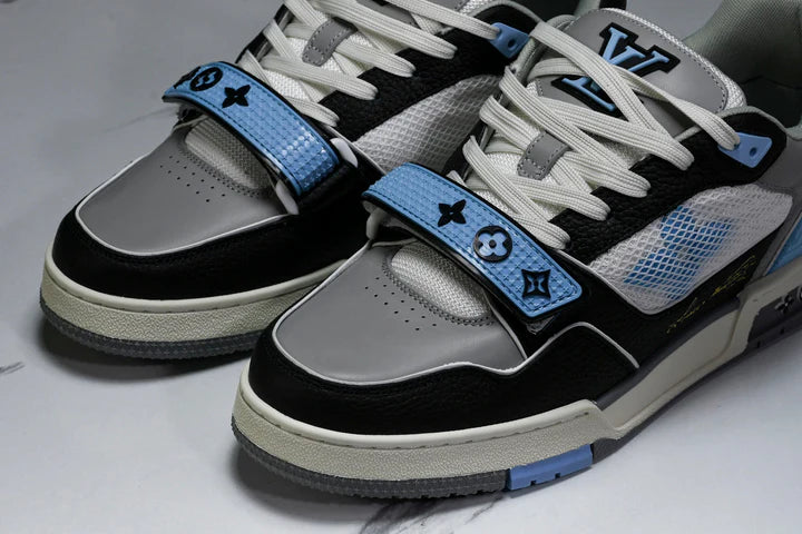 Louis Vuittоп Trainer Low Velcro Strap 'Blue Black'