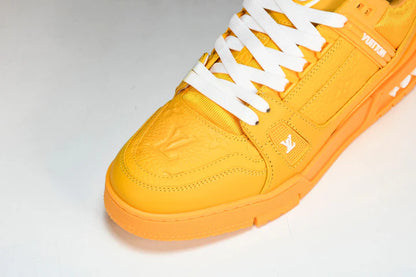 Louis Vuittоп Trainer Low 'Yellow Embossed'