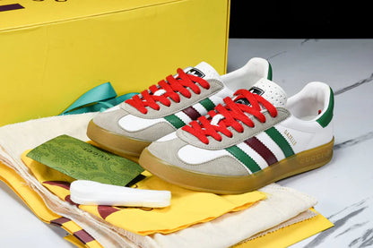 Guссi x Gazelle 'White Green Red'