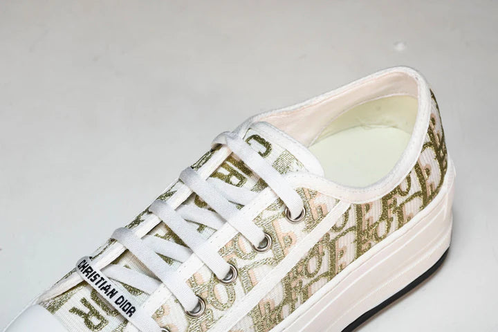 D1or Walk'N'D1or Platform Sneaker 'Oblique Gold'