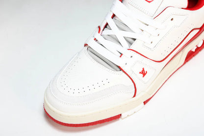 Louis Vuittоп Trainer Low 'Signature White Red'