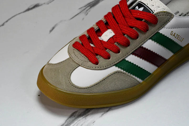 Guссi x Gazelle 'White Green Red'