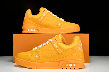 Louis Vuittоп Trainer Low 'Yellow Embossed'