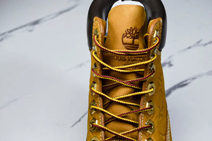 Louis Vuittоп x Timberland 6 Inch Ankle Boot 'Wheat Monogram'