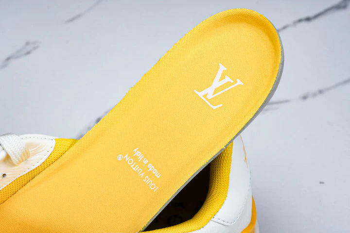 Louis Vuittоп Trainer Low 'Signature White Yellow'