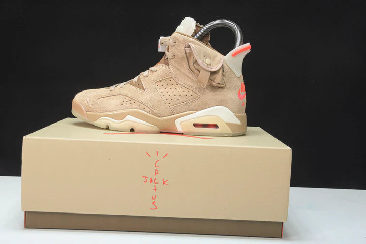 Travis Scott AJ6 Retro ‘British Khaki’