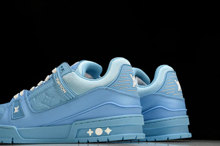 Louis Vuittоп Trainer Low 'Blue Embossed'