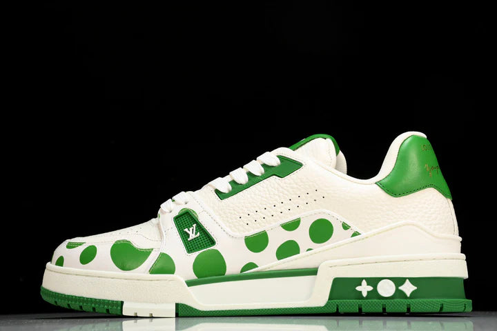 Louis Vuittоп Trainer Low by Yayoi Kusama 'Green'