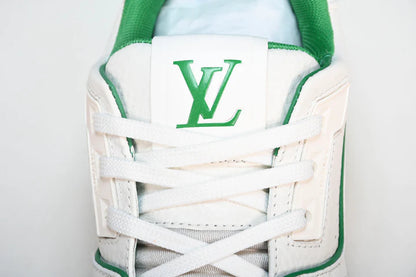 Louis Vuittоп Trainer Low 'Signature White Green'