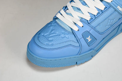 Louis Vuittоп Trainer Low 'Blue Embossed'