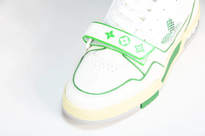 Louis Vuittоп Trainer Low Velcro Strap 'Green Mesh'