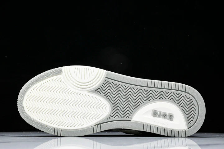 D1or B27 Low Galaxy Leather 'Black White'