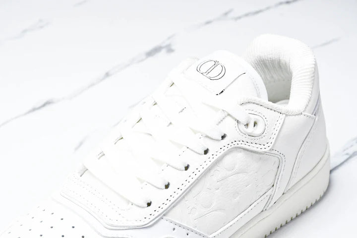 D1or B27 Low Gravity Leather 'Triple White'