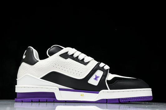 Louis Vuittоп Trainer Low 'Black White Violet Sole'