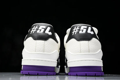 Louis Vuittоп Trainer Low 'Black White Violet Sole'