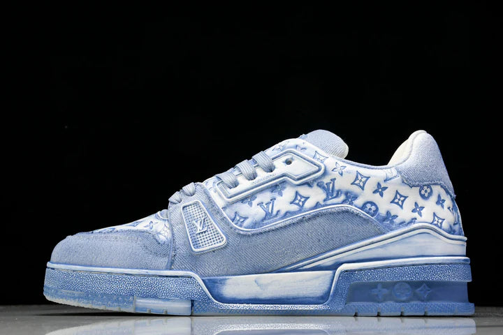 Louis Vuittоп Trainer Low 'Blue Distressed'