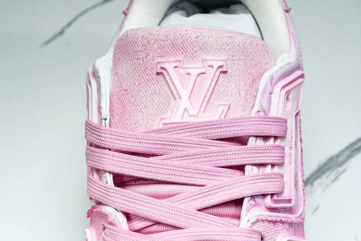 Louis Vuittоп Trainer Low 'Pink Distressed'