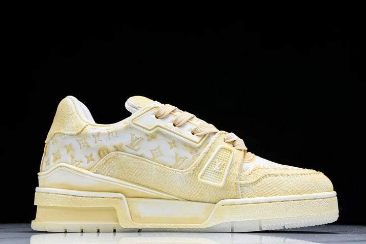 Louis Vuittоп Trainer Low 'Yellow Distressed'