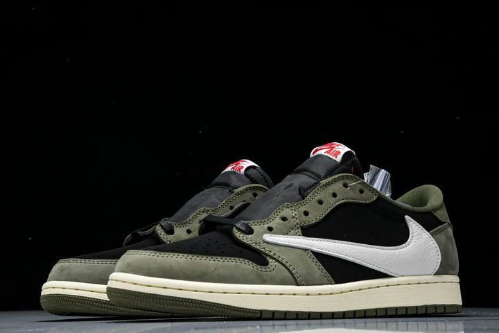 Travis Scott AJ1 Retro Low OG 'Black Olive'